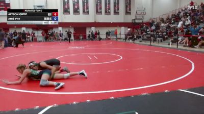 117 lbs Cons. Round 2 - Alyson Ortiz, Umpqua Community College vs Aris Fry, Big Bend Community College