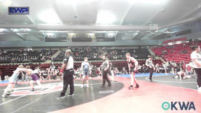 160 lbs 3rd Place - Jude Wier, Skiatook Youth Wrestling vs James Hartley, Vinita Kids Wrestling