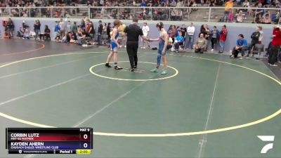 130 lbs Rr2 - Kayden Ahern, Chugach Eagles Wrestling Club vs Corbin Lutz, Mat-Su Matmen