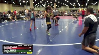 62+70 Round 1 - Alaina Gilbert, Elevate Wrestling Club vs Sascha Trujillo, Bison Takedown