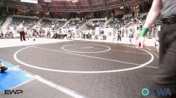 52 lbs Consi Of 4 - Gerami President, Victory Youth Wrestling vs Harper Atkinson, Threestyle