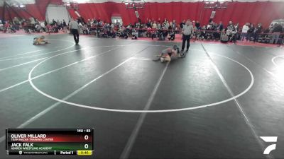 83 lbs Quarterfinal - Jack Falk, Askren Wrestling Academy vs Oliver Millard, Team Nazar Training Center