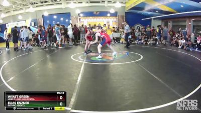 150 lbs Champ. Round 1 - Wyatt Green, Land O Lakes High School vs Elias Enzner, Olympic Heights