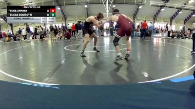 157 B Cons. Round 3 - Luke Ankney, Gannon University vs Lucas Zombotti, West Liberty