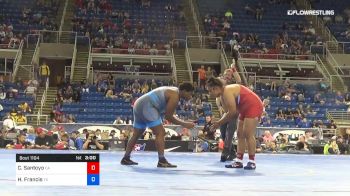 225 lbs Cons Semis - Cristina Santoyo, California vs Hannah Francis, Texas