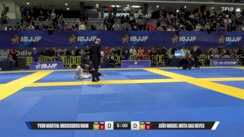 João Miguel Mota Das Neves vs Yvon Martial Moussodou Mam 2025 European Jiu-Jitsu IBJJF Championship