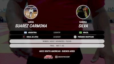 Lucia Suarez Carmona vs Karina Silva 2025 ADCC South American Championship