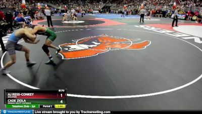 Champ. Round 1 - Cade Ziola, Omaha Skutt Catholic vs Aj Ress-conkey, Ralston