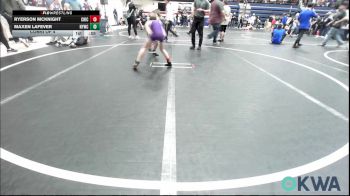 58 lbs Consi Of 4 - Ryerson McKnight, Chickasha Youth Wrestling vs Maxen LaFever, Newcastle Youth Wrestling