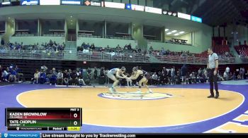 150 lbs Round 1 (6 Team) - Kaden Brownlow, Columbus vs Tate Choplin, Kearney