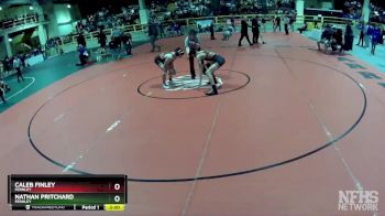 120 lbs Semifinal - Nathan Pritchard, Fernley vs Caleb Finley, Fernley