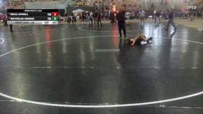 55 lbs Semifinal - Beau Atwell, TNWA vs Nicholas Dennis, Elite Wrestling Academy