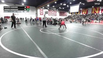 126 lbs Cons. Round 1 - Andrew Rodriguez, Paramount vs Shaurya Nadkarni, Harvard Westlake