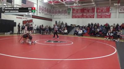 JV-1 lbs Round 3 - Mazy Druschel, Vinton-Shellsburg vs Brynnlee Flynn, Washington