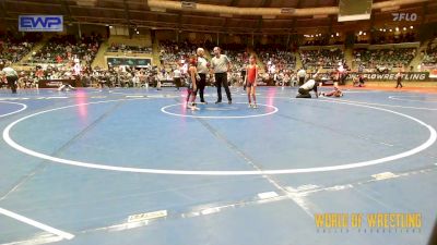 73 lbs Round Of 16 - Aryana Talato, Jackson County Wrestling Club vs Clementina Zapata, OKC Saints Wrestling