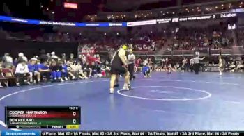 285 lbs Semis - Cooper Martinson, 2-Southeast Polk vs Ben Reiland, 3-Waukee Northwest