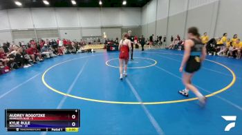 132 lbs Round 1 (8 Team) - Audrey Rogotzke, Minnesota Blue vs Kylie Rule, Wisconsin