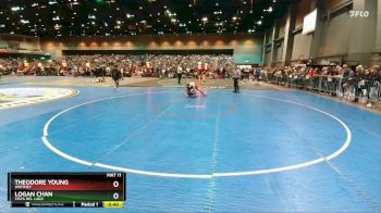 132 lbs Cons. Round 6 - Theodore Young, Whitney vs Logan Chan, Vista Del Lago