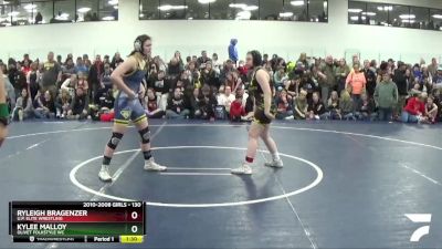 130 lbs Champ. Round 1 - Kylee Malloy, Olivet Folkstyle WC vs Ryleigh Bragenzer, U.P. Elite Wrestling