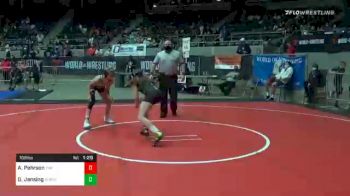 106 lbs Prelims - Alexis Pehrson, The Best Wrestler vs Devin Jansing, Norman North