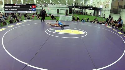 125 lbs Addison Hartley, Florida vs Ava Sommers, Ohio Red