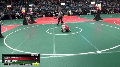 80 lbs Semifinal - Kaiden Stacy, Unattached vs Chase Randolph, OCGA