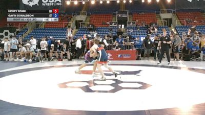 126 lbs Champ. Rd Of 128 - Henry Bonn, North Dakota vs Gavin Donaldson, Connecticut
