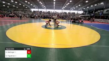 132 lbs Round Of 64 - Kaiden Ballinger, FL vs Omari Figueroa, NC