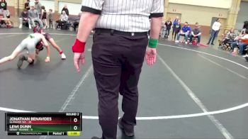 76 lbs Round 2 (8 Team) - Jonathan Benavides, Glasgow WA vs Lewi Dunn, Dendy Trained