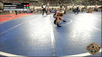 73 lbs Semifinal - Marleigh Howell, Viking Wrestling Club vs Marley Kennedy, Shelton Wrestling Academy