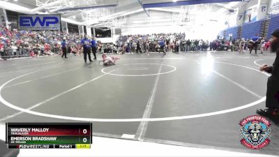 70-75 lbs Quarterfinal - Emerson Bradshaw, OZ Trojan vs Waverly Malloy, Trailblazer