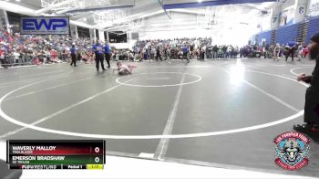 70-75 lbs Quarterfinal - Emerson Bradshaw, OZ Trojan vs Waverly Malloy, Trailblazer