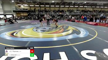 145 lbs Consolation - Elena Thomas, Carver vs Isabelle Brandt, Souhegan