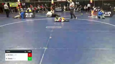 55 lbs Round Of 32 - JT Gmiter, Albert Gallatin vs Kaison Deats, Wyoming Area