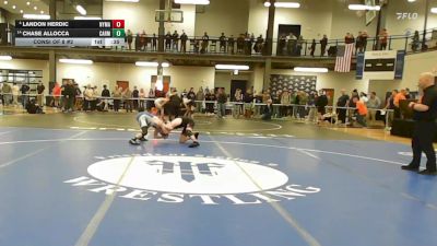 132 lbs Consi Of 8 #2 - Landon Herdic, Nyma vs Chase Allocca, Carmel