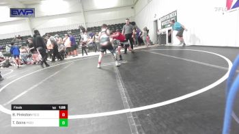 110-120 lbs Final - Braxtyn Pinkston, Pocola Youth Wrestling vs Tucker Goins, Pocola Youth Wrestling