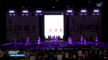 Turners All Stars - Magenta [2025 L1 Mini - D2 - A Day 1] 2025 The Varsity All Star CELEBRATION