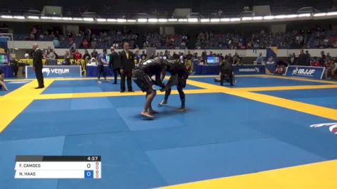 FABRICIO CAMOES vs NICHOLAS HAAS World IBJJF Jiu-Jitsu No-Gi Championships