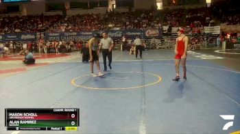 D 2 144 lbs Champ. Round 1 - Mason Scholl, Archbishop Rummel vs Alan Ramirez, Bossier