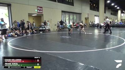 170 lbs Round 1 (6 Team) - Chase Kellgren, The Untouchables Black vs Frank Sokol, Williamson County WC