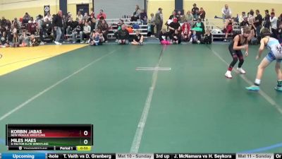 70 9U Cons. Round 4 - Miles Maes, X-Factor Elite Wrestling vs Korbin Jabas, New Prague Wrestling