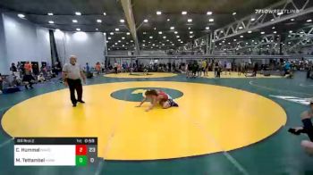 98 lbs Prelims - Caleb Hummel, Northampton vs Mason Tettambel, Hammer Shack Black