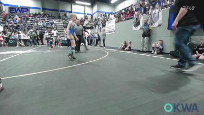 55 lbs Consolation - Beau Bloyed, Carl Albert vs Tatum Hawkins, Noble Takedown Club