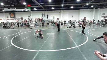 46 lbs Final - Caliyah Cruz, Grindhouse WC vs Emily Palomino, NM Beast