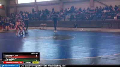 111-117 lbs Round 1 - Levi Wright, Clear Creek vs Zaidin Valdez, Sage Valley