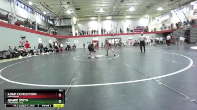 125 lbs Cons. Round 3 - Quade Smith, Chadron State vs Adam Concepcion, Davenport