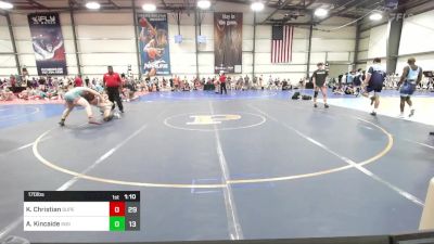 170 lbs Rr Rnd 1 - Keegin Christian, Superior Elite vs Aidan Kincaide, Indiana Outlaws Yellow