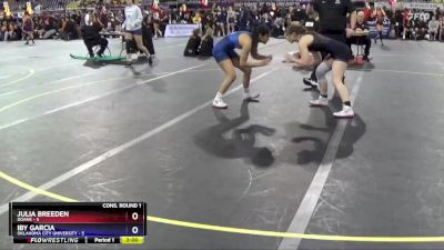 117 lbs Quarters & 1st Wb (16 Team) - Iby Garcia, Oklahoma City University vs Julia Breeden, Doane