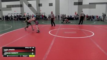 85 lbs Quarterfinal - Luca Amato, CLFO vs Jordan Inkrott, DELT