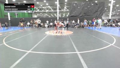 128 lbs Rr Rnd 2 - Nazeef Bush, Milton Hershey - HSBNFC vs Easton Knoble, Council Rock North - HSBNFC